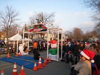 Race Photo  The 2009 running of the Holiday Hustle 5K put on by Running Fit in Dexter Michigan on a sunny but 28 degree on December 5, 2009. : 5K, Fitness, Race, Running, Kasdorf